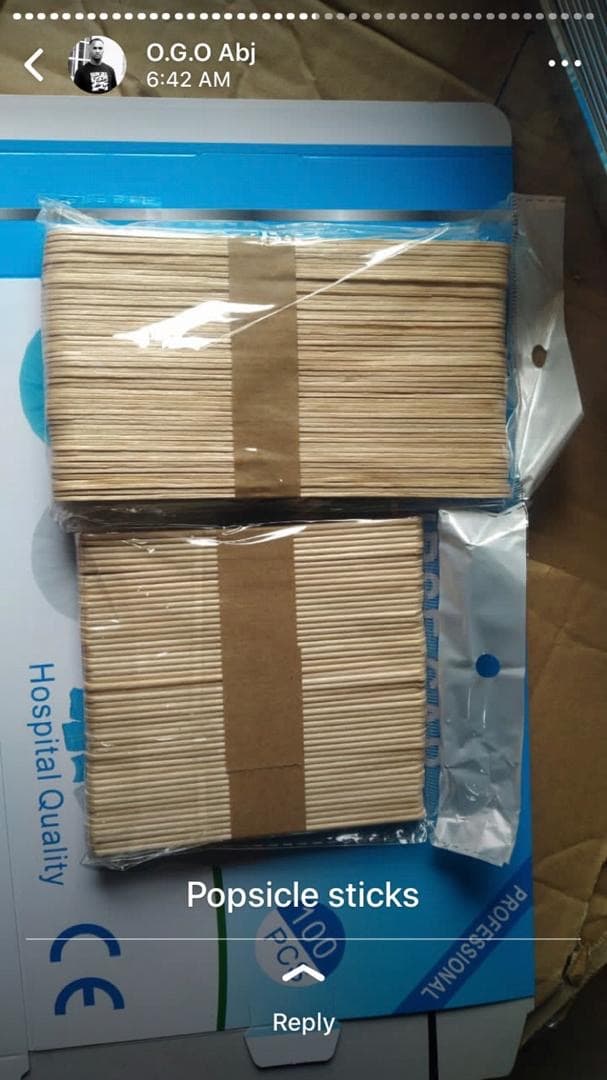 Popsicle sticks